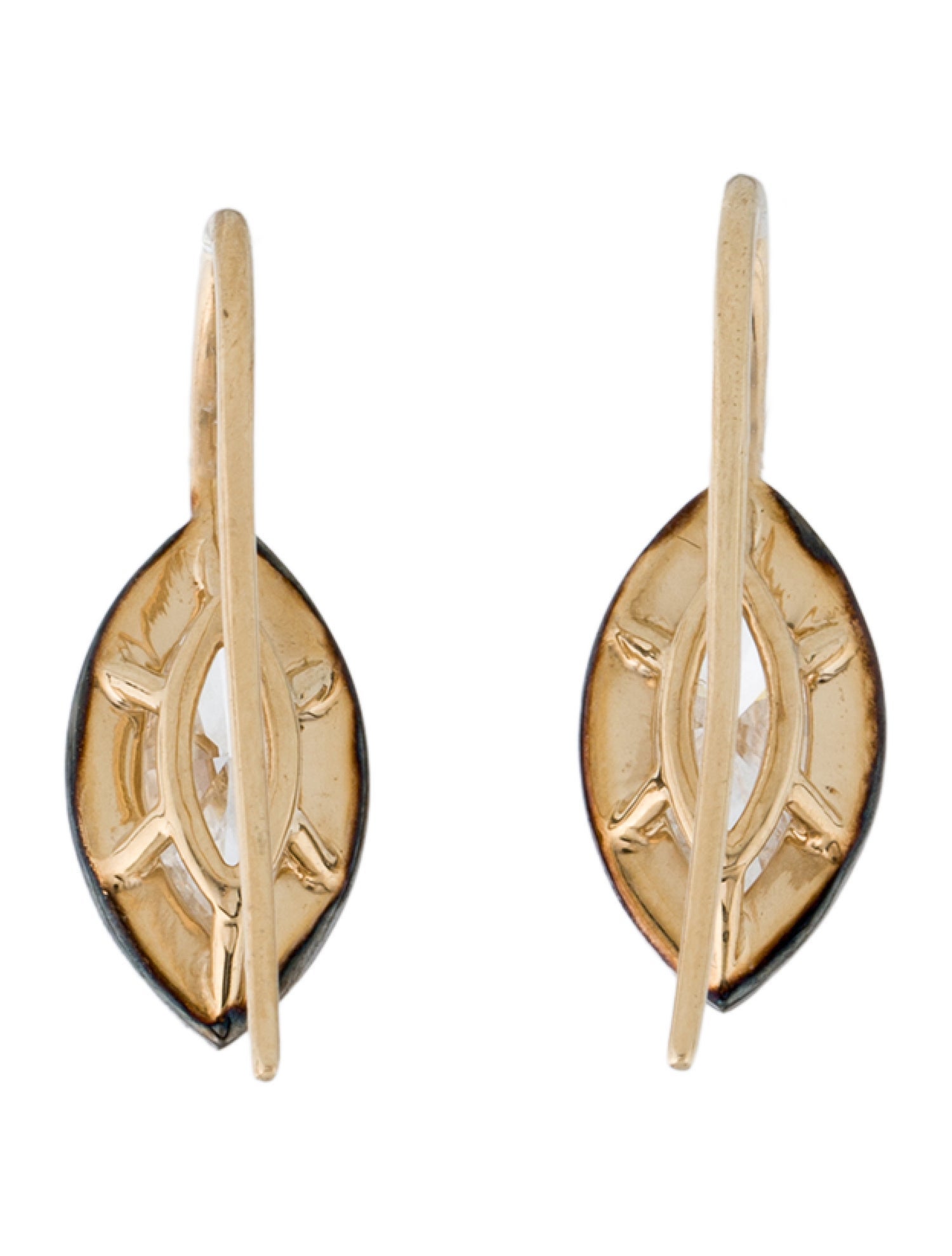 Earrings 14K 2.97ctw Lab-Grown Diamond Drop Earrings